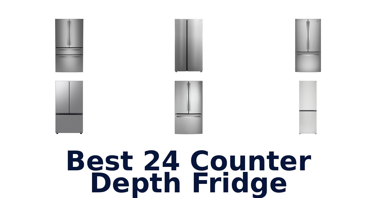 best 24 counter depth fridge
