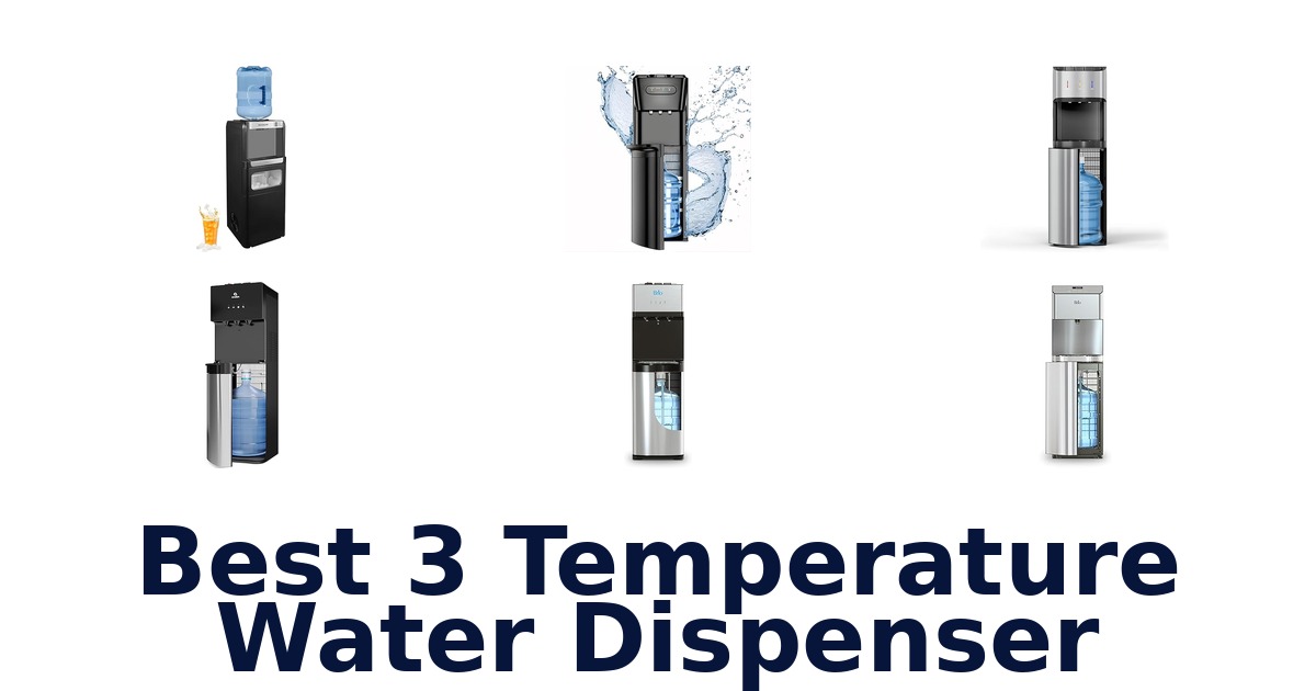 Best 3 Temperature Water Dispensers: Top Picks!