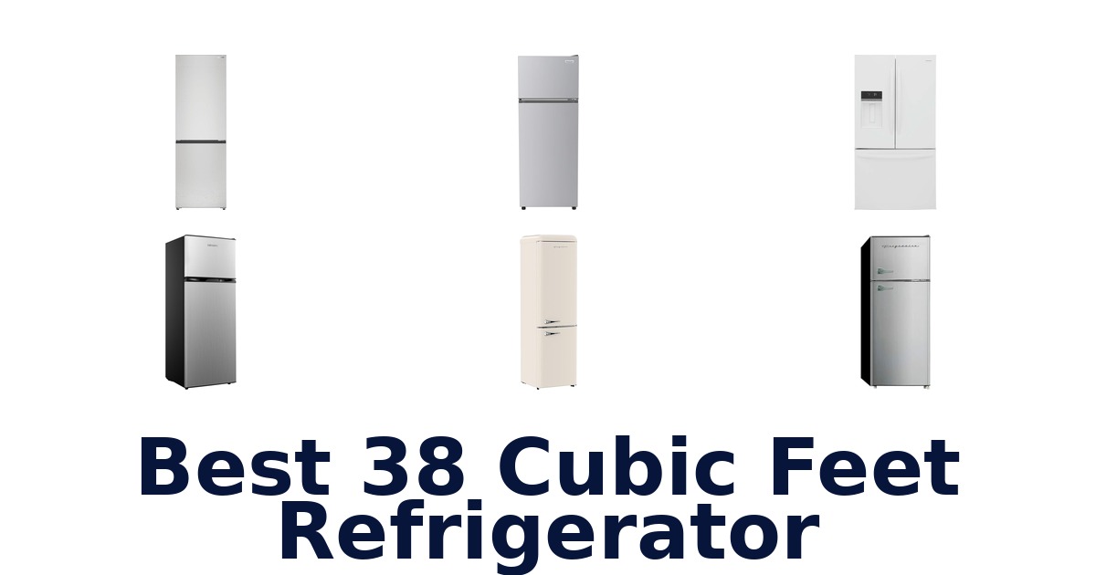 best 38 cubic feet refrigerator