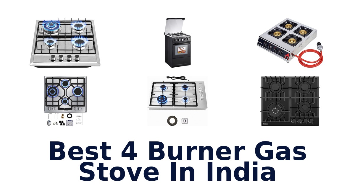 best 4 burner gas stove in india