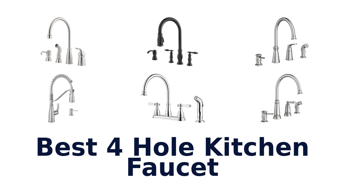best 4 hole kitchen faucet