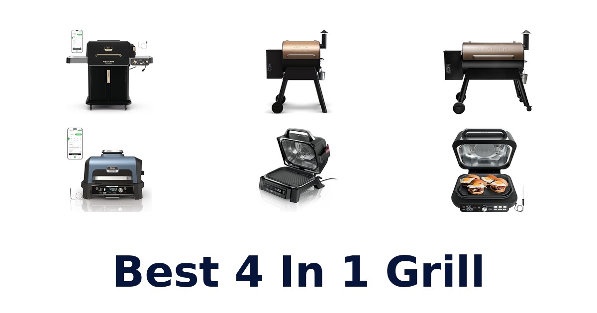Best 4 in 1 Grills: Top 10 Picks for 2026