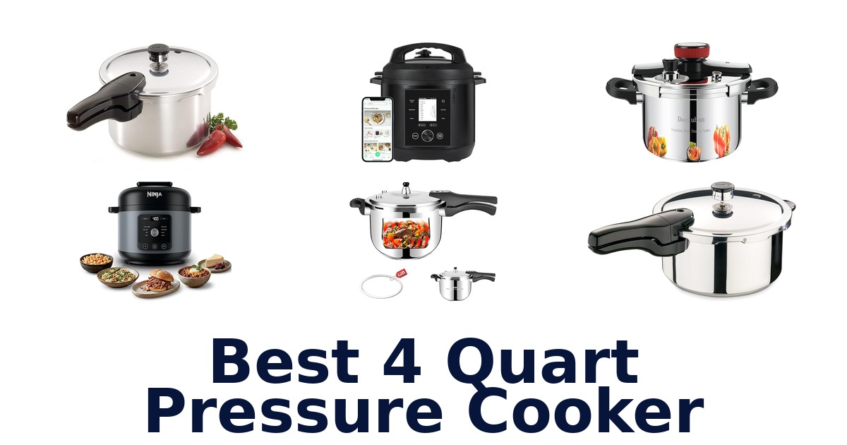 best 4 quart pressure cooker