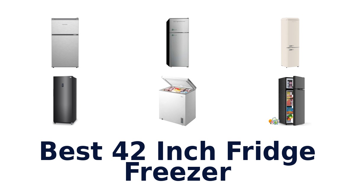 best 42 inch fridge freezer