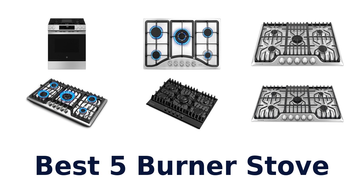 best 5 burner stove