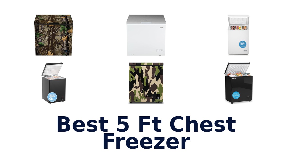best 5 ft chest freezer