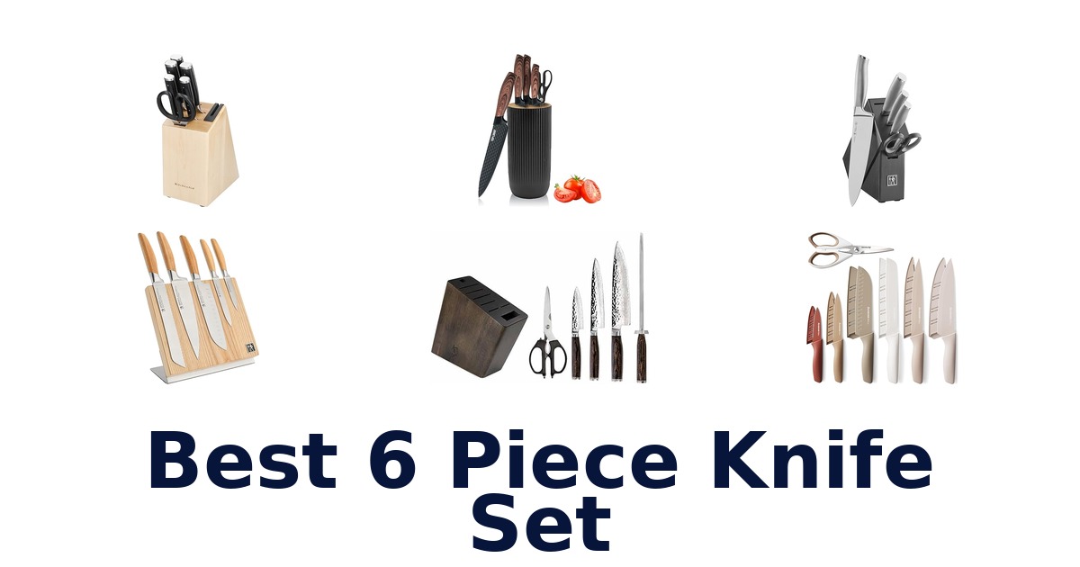 best 6 piece knife set