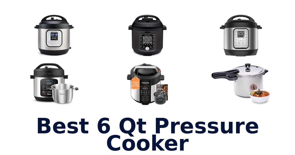 best 6 qt pressure cooker