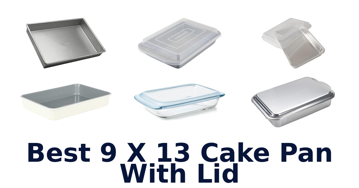 best 9 x 13 cake pan with lid