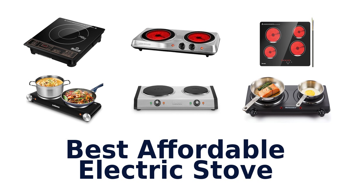 best affordable electric stove
