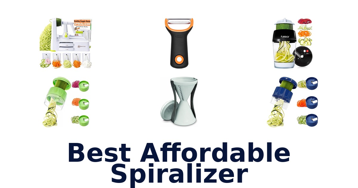 Best Affordable Spiralizer: Top 10 Picks for Veggie Noodles