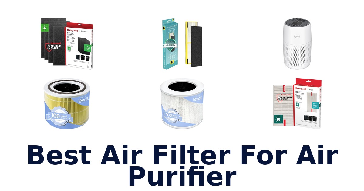 best air filter for air purifier