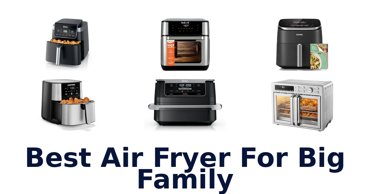 best air fryer for big family