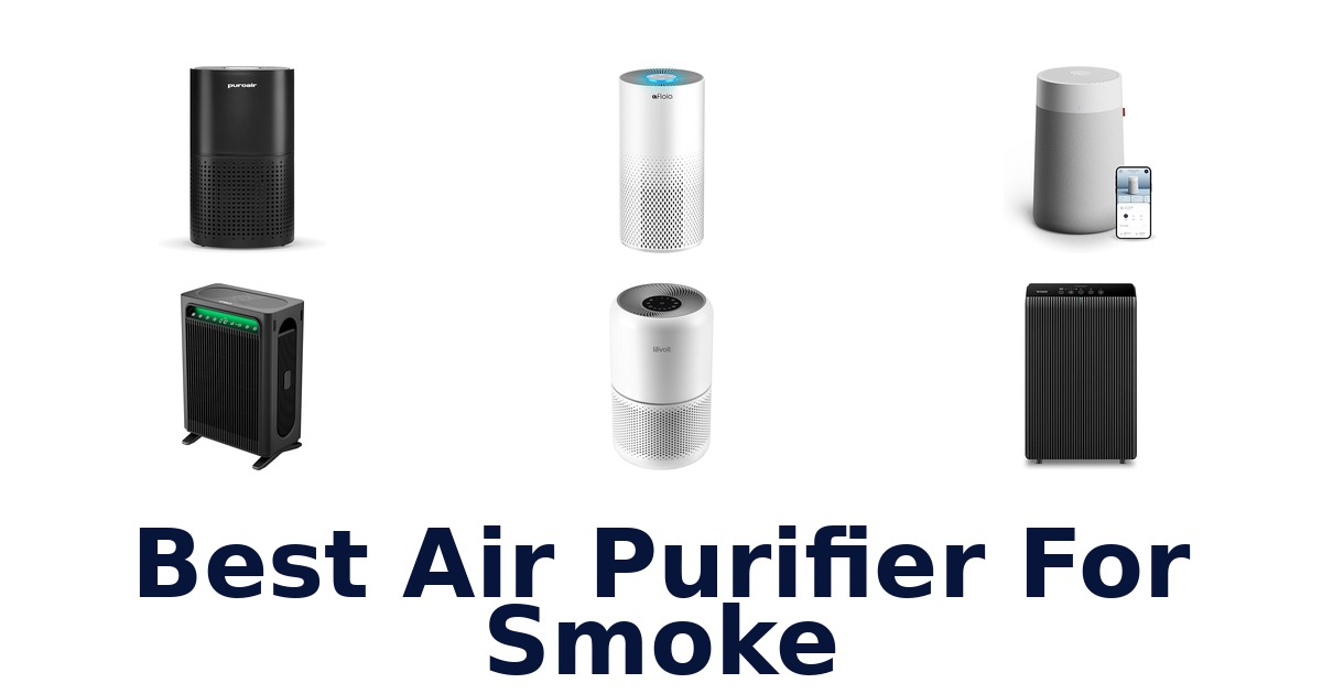 Best Air Purifiers for Smoke: Top 10 Picks 2026