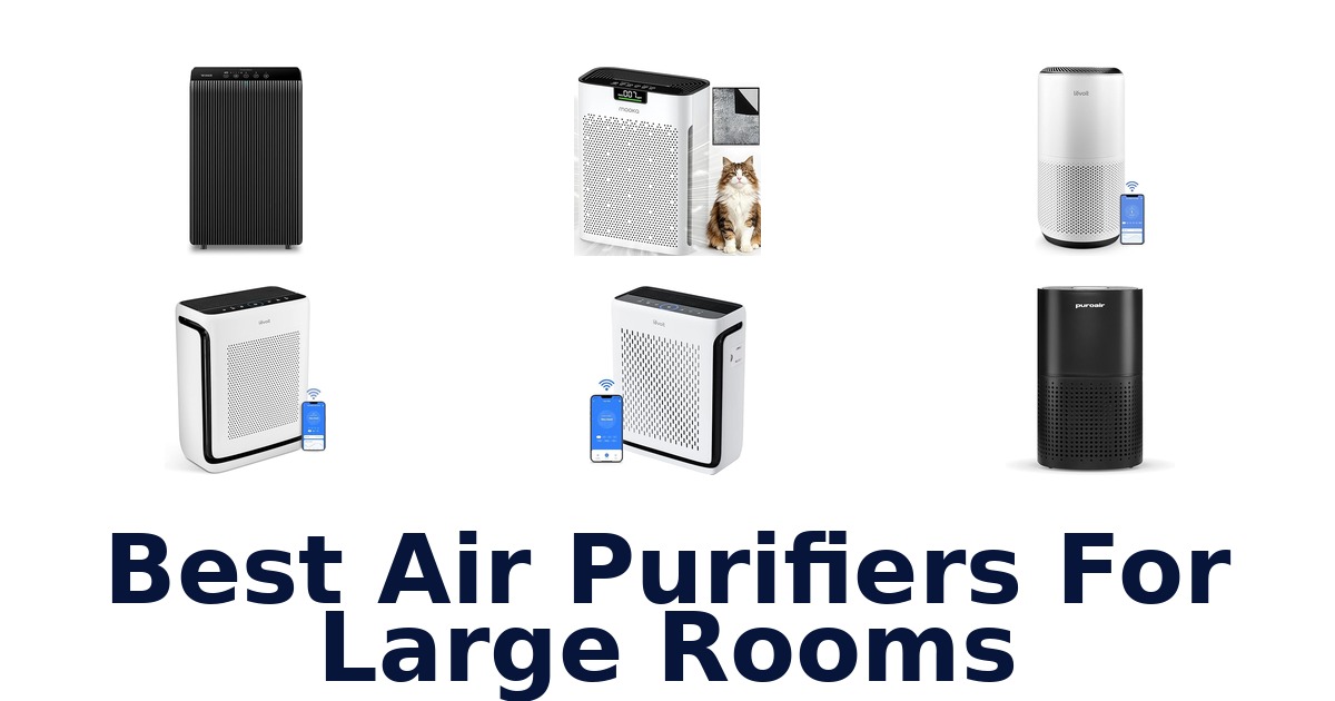 Best Air Purifiers for Large Rooms: Top 10 Picks