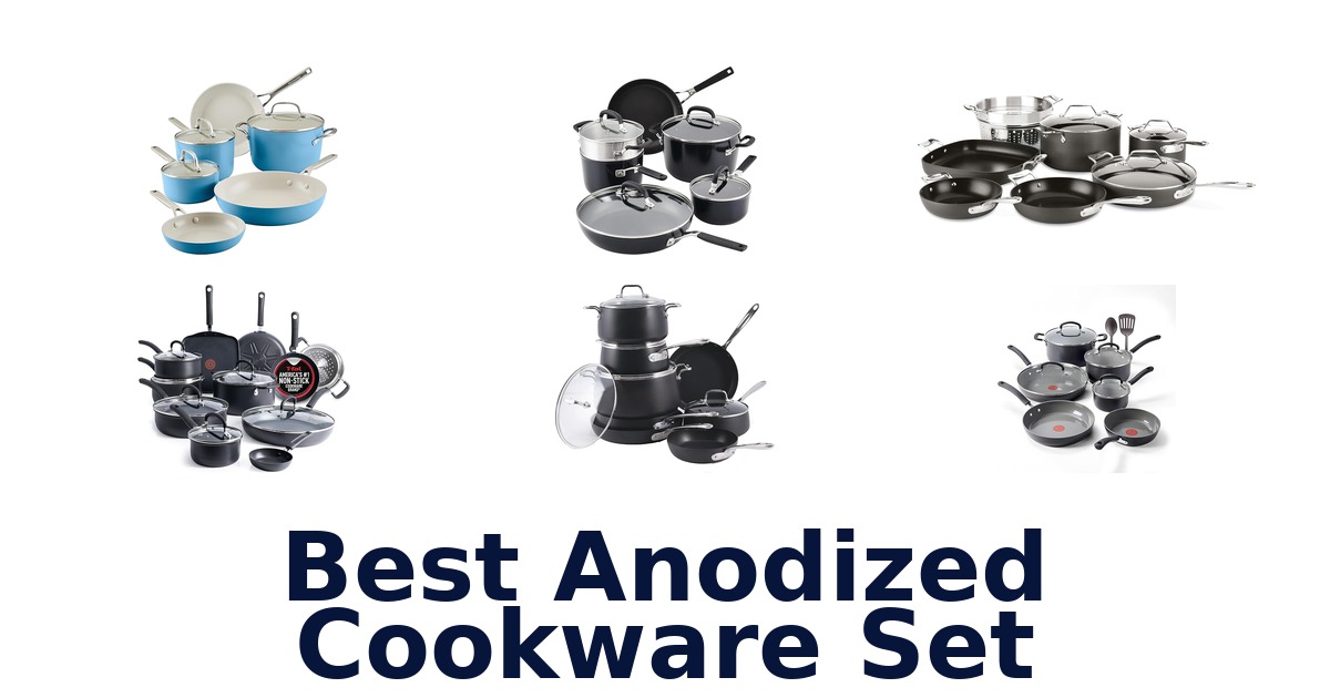 Best Anodized Cookware Sets: Top 10 Picks 2026