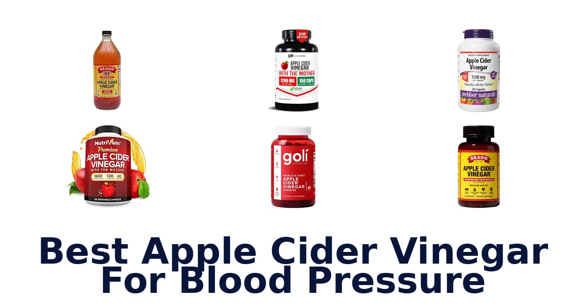 best apple cider vinegar for blood pressure