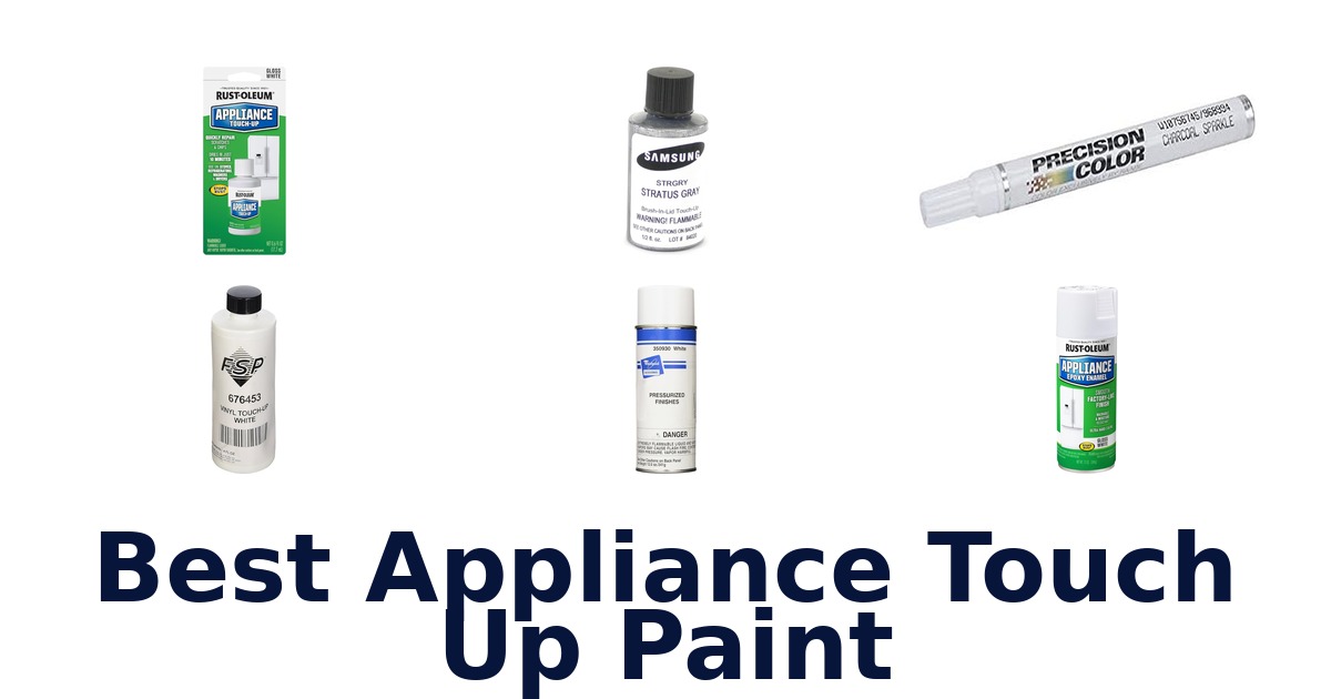 best appliance touch up paint