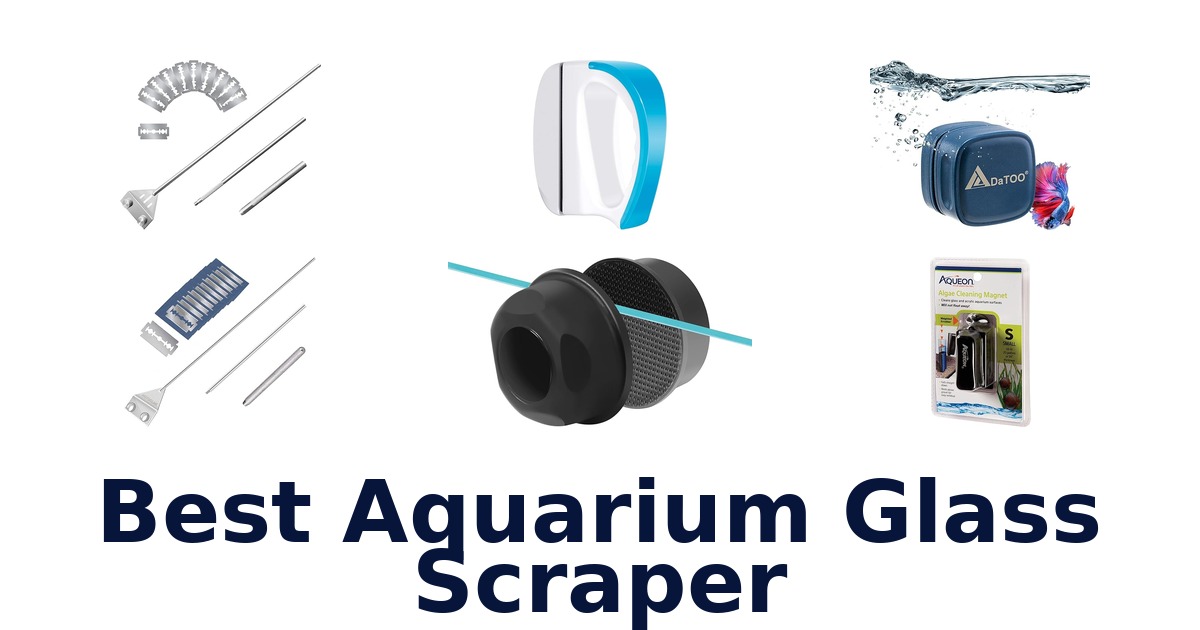 best aquarium glass scraper