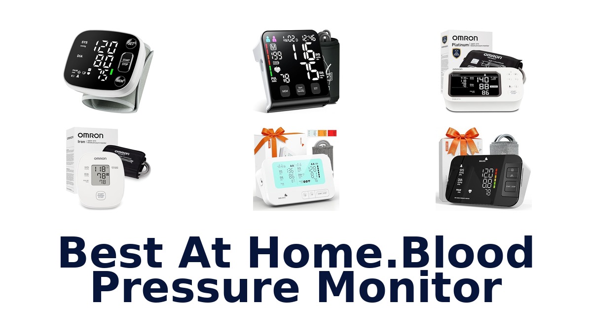 best at home.blood pressure monitor
