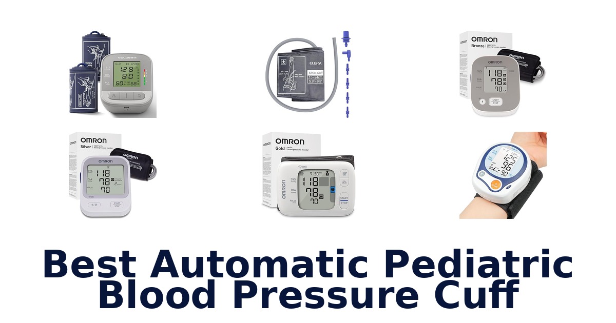 best automatic pediatric blood pressure cuff