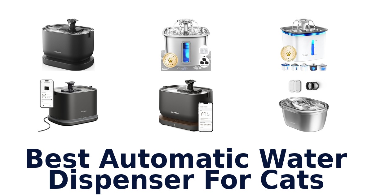 best automatic water dispenser for cats