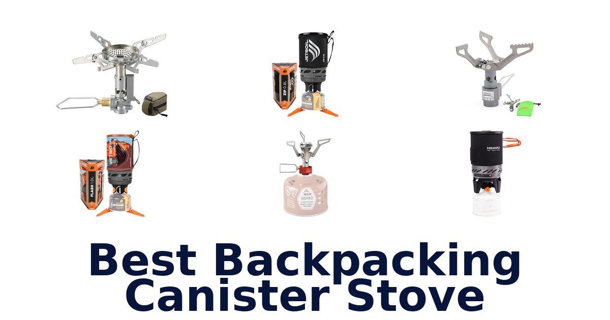 best backpacking canister stove