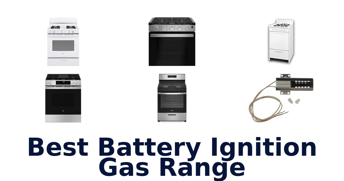 best battery ignition gas range