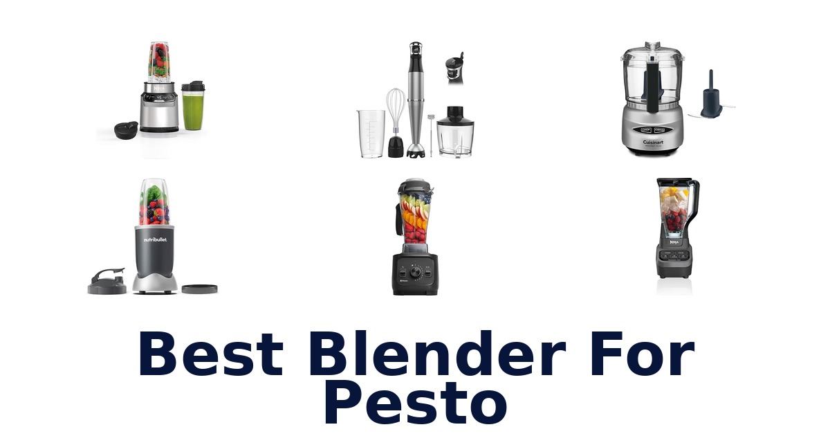 best blender for pesto
