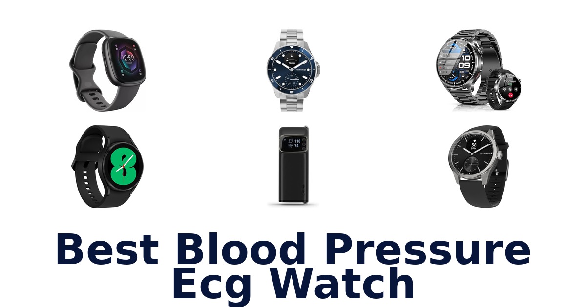 best blood pressure ecg watch