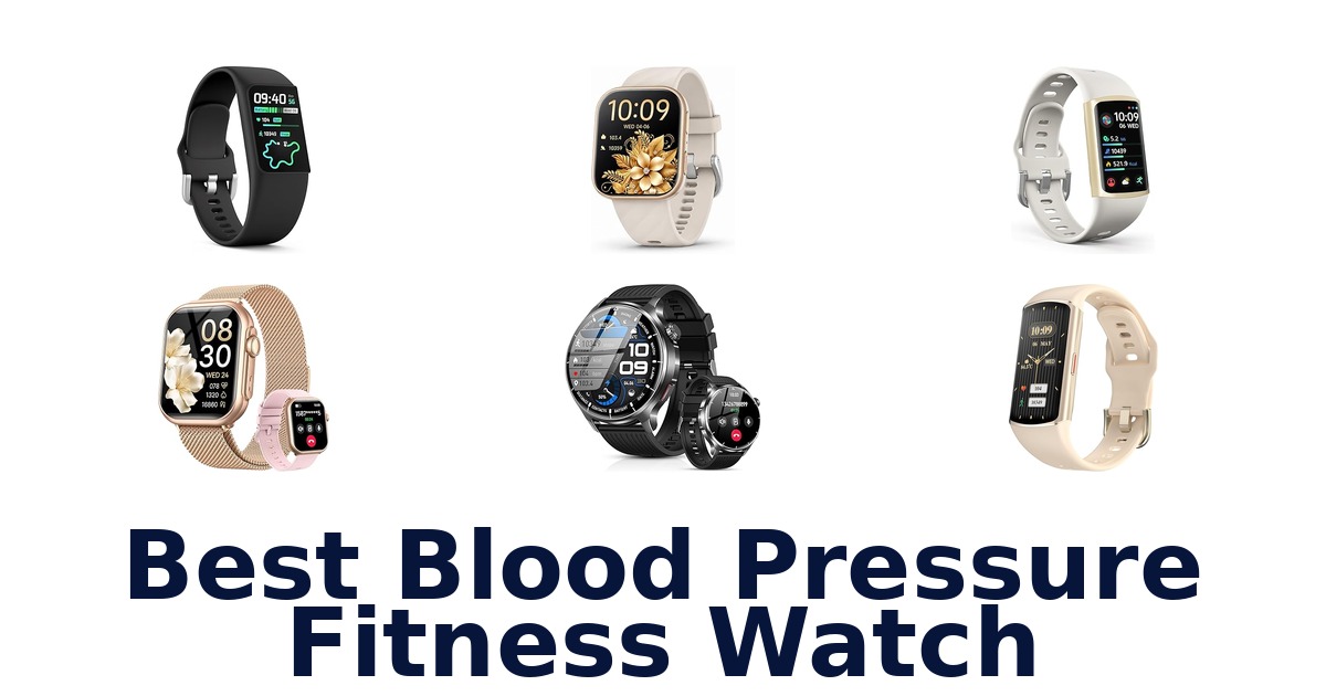 best blood pressure fitness watch