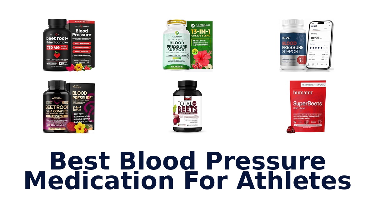 best blood pressure medication for athletes