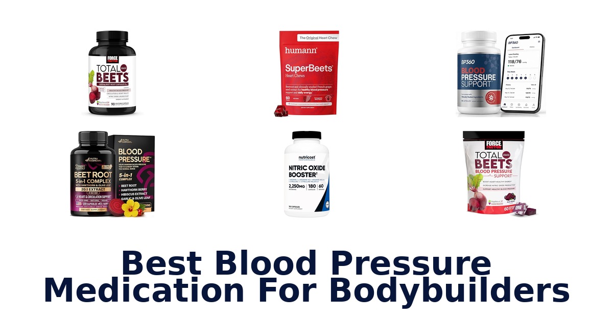 best blood pressure medication for bodybuilders