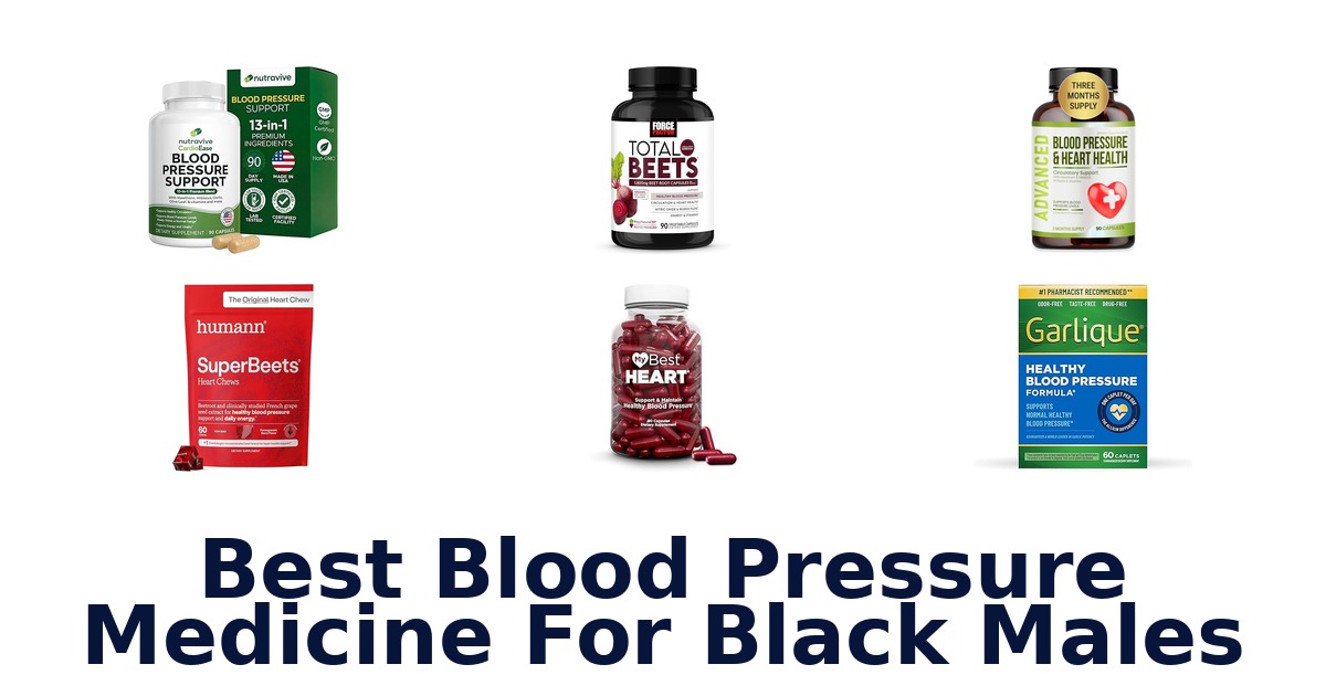 best blood pressure medicine for black males