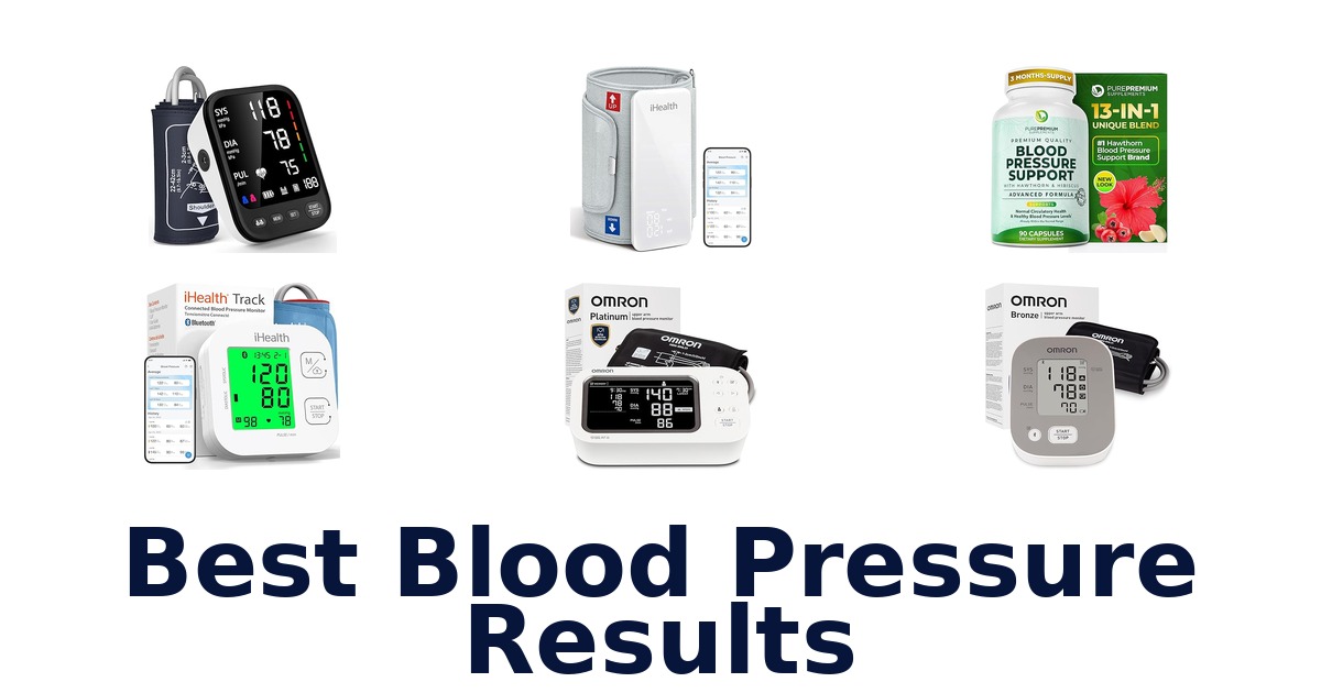 best blood pressure results