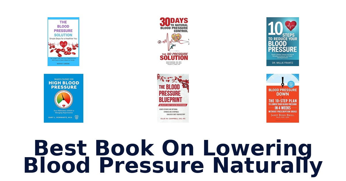 best book on lowering blood pressure naturally