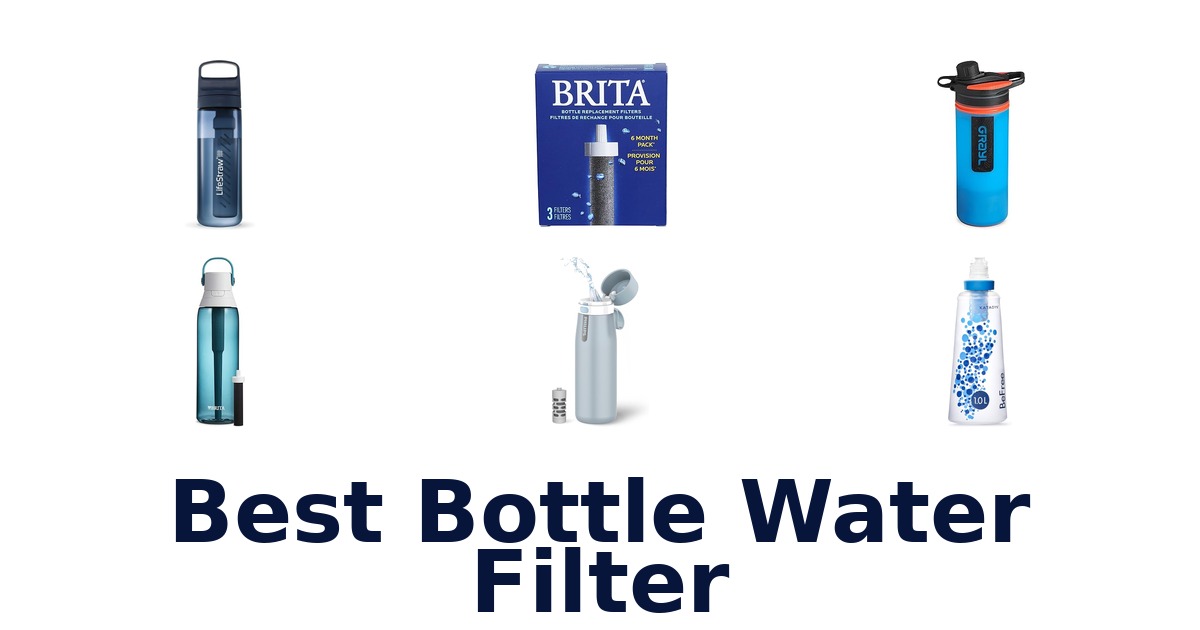 best bottle water filter