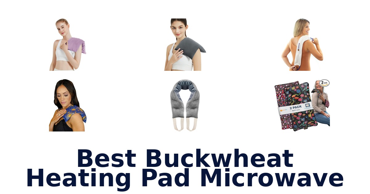 best buckwheat heating pad microwave