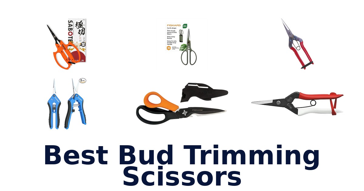 best bud trimming scissors