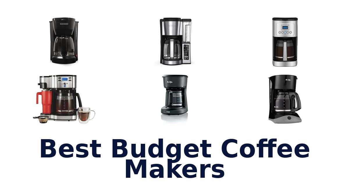 best budget coffee makers