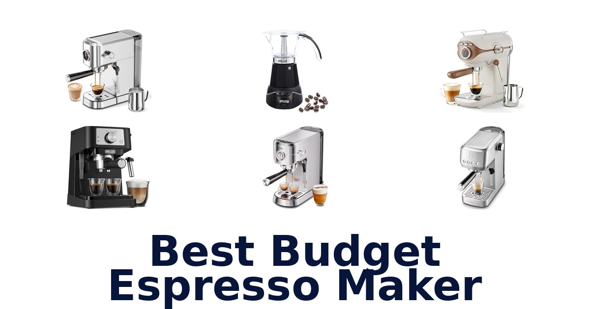 best budget espresso maker