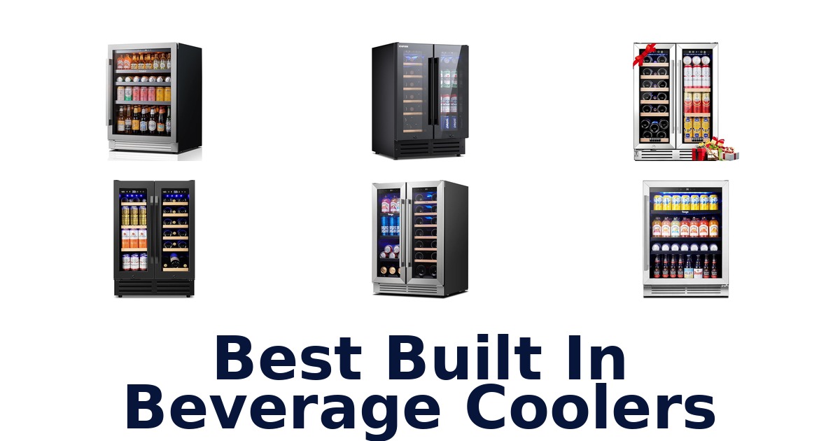 best built in beverage coolers
