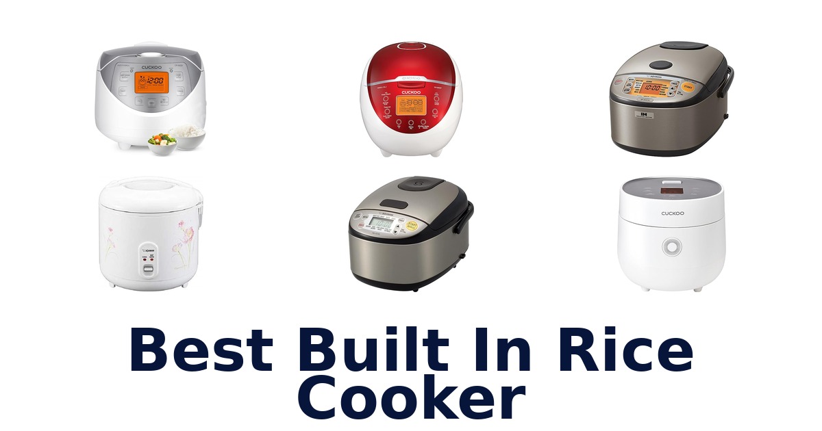 best built in rice cooker