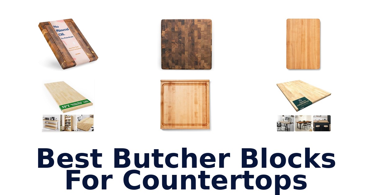 best butcher blocks for countertops