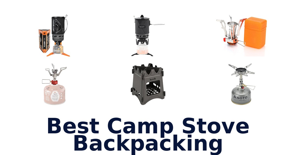 Best Camp Stove Backpacking: Top 10 Picks