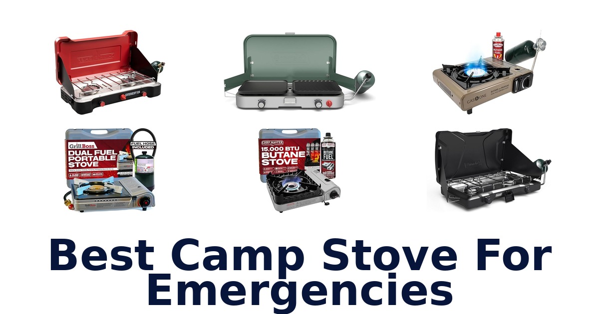 Best Camp Stoves for Emergencies: Top 10 Picks