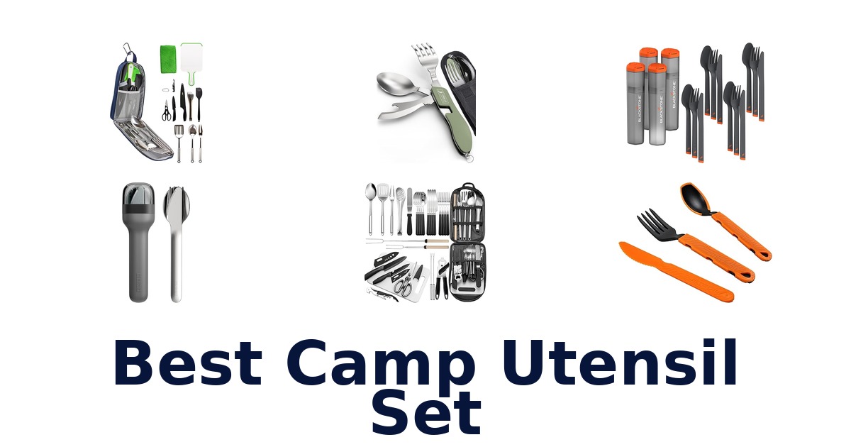 best camp utensil set
