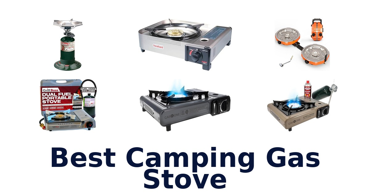 best camping gas stove