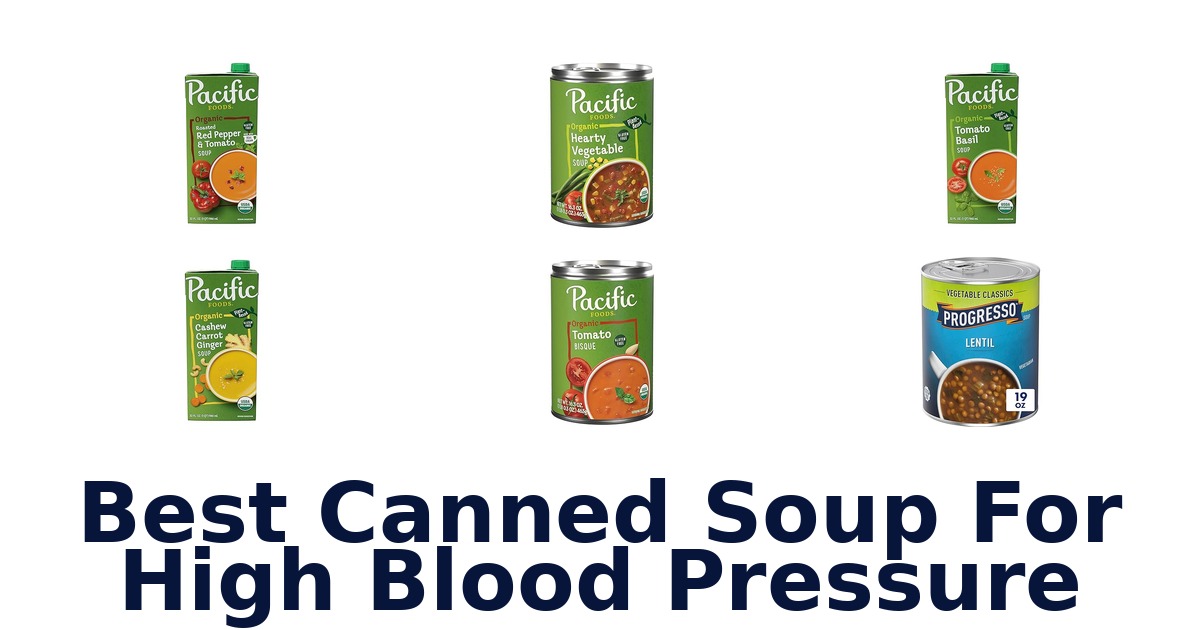 best canned soup for high blood pressure