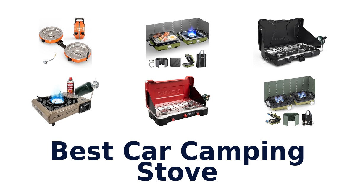 best car camping stove